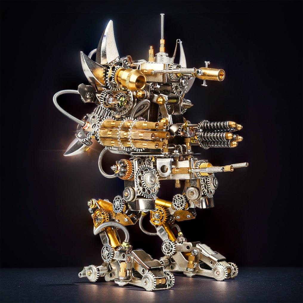 Estrelik™ | Titan Guardian Mecha Watch Stand - 3D Metal Puzzle
