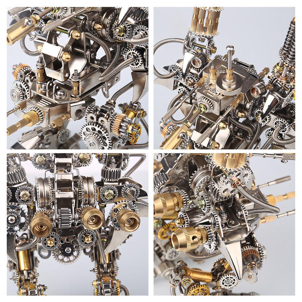 Estrelik™ | Titan Guardian Mecha Watch Stand - 3D Metal Puzzle