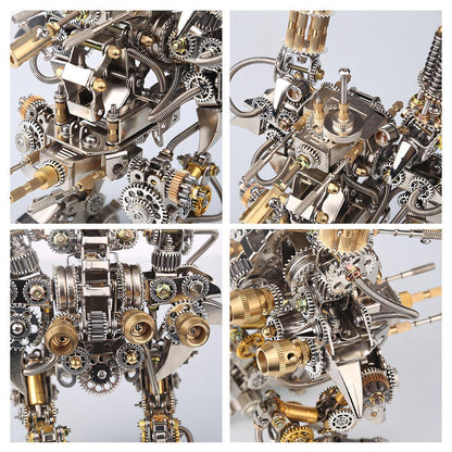 Estrelik™ | Titan Guardian Mecha Watch Stand - 3D Metal Puzzle