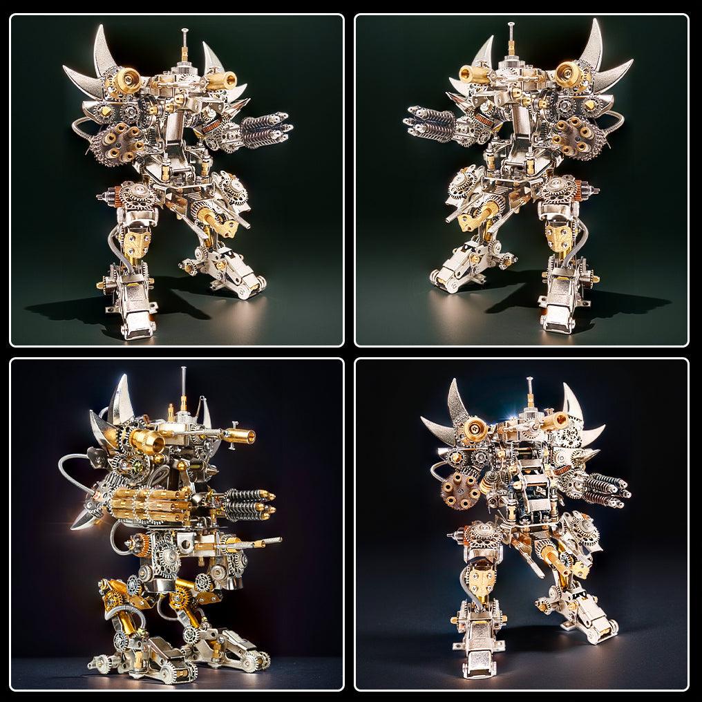 Estrelik™ | Titan Guardian Mecha Watch Stand - 3D Metal Puzzle