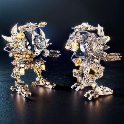Estrelik™ | Titan Guardian Mecha Watch Stand - 3D Metal Puzzle