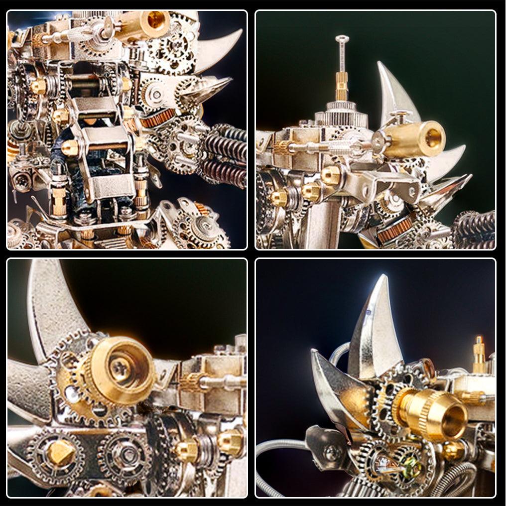 Estrelik™ | Titan Guardian Mecha Watch Stand - 3D Metal Puzzle