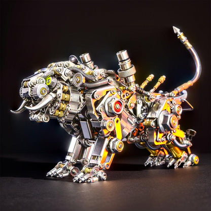 Estrelik™ | Mechanical Winged Tiger 3D Metal Puzzle 700+ Pieces