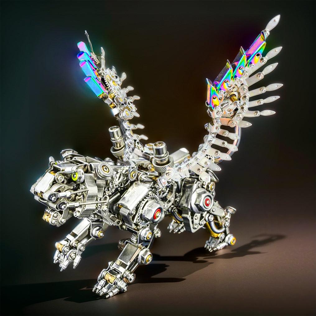 Estrelik™ | Mechanical Winged Tiger 3D Metal Puzzle 700+ Pieces