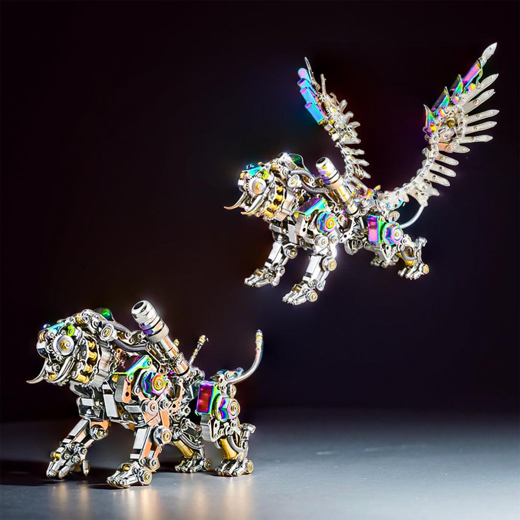 Estrelik™ | Mechanical Winged Tiger 3D Metal Puzzle 700+ Pieces