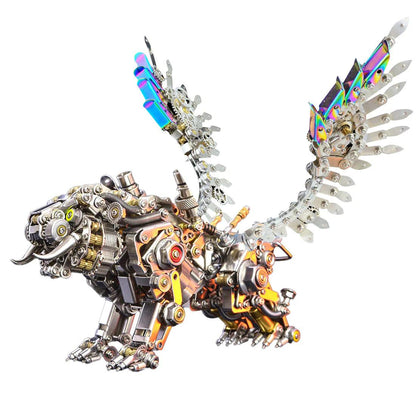 Estrelik™ | Mechanical Winged Tiger 3D Metal Puzzle 700+ Pieces