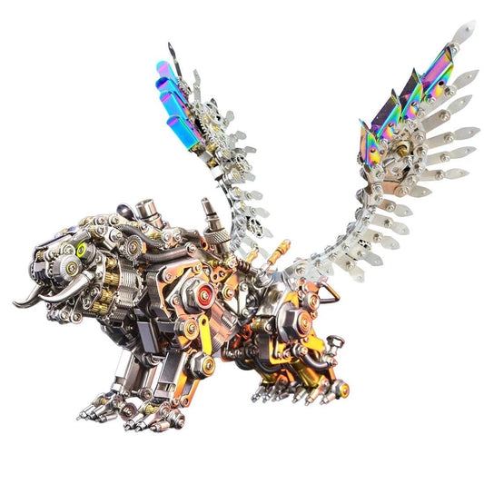 Estrelik™ | Mechanical Winged Tiger 3D Metal Puzzle 700+ Pieces