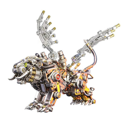 Estrelik™ | Mechanical Winged Tiger 3D Metal Puzzle 700+ Pieces