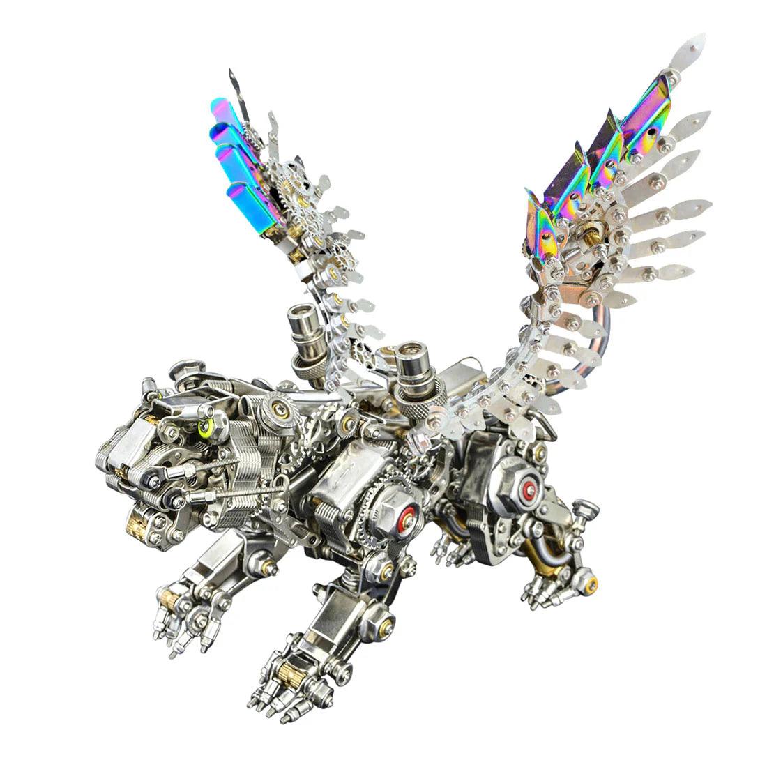 Estrelik™ | Mechanical Winged Tiger 3D Metal Puzzle 700+ Pieces