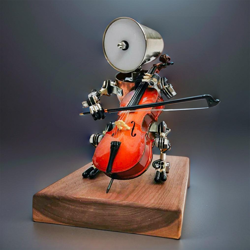 Estrelik™ | DIY 3D Metal Steampunk Hand-Assembled Robot Band Model