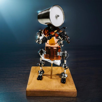Estrelik™ | DIY 3D Metal Steampunk Hand-Assembled Robot Band Model