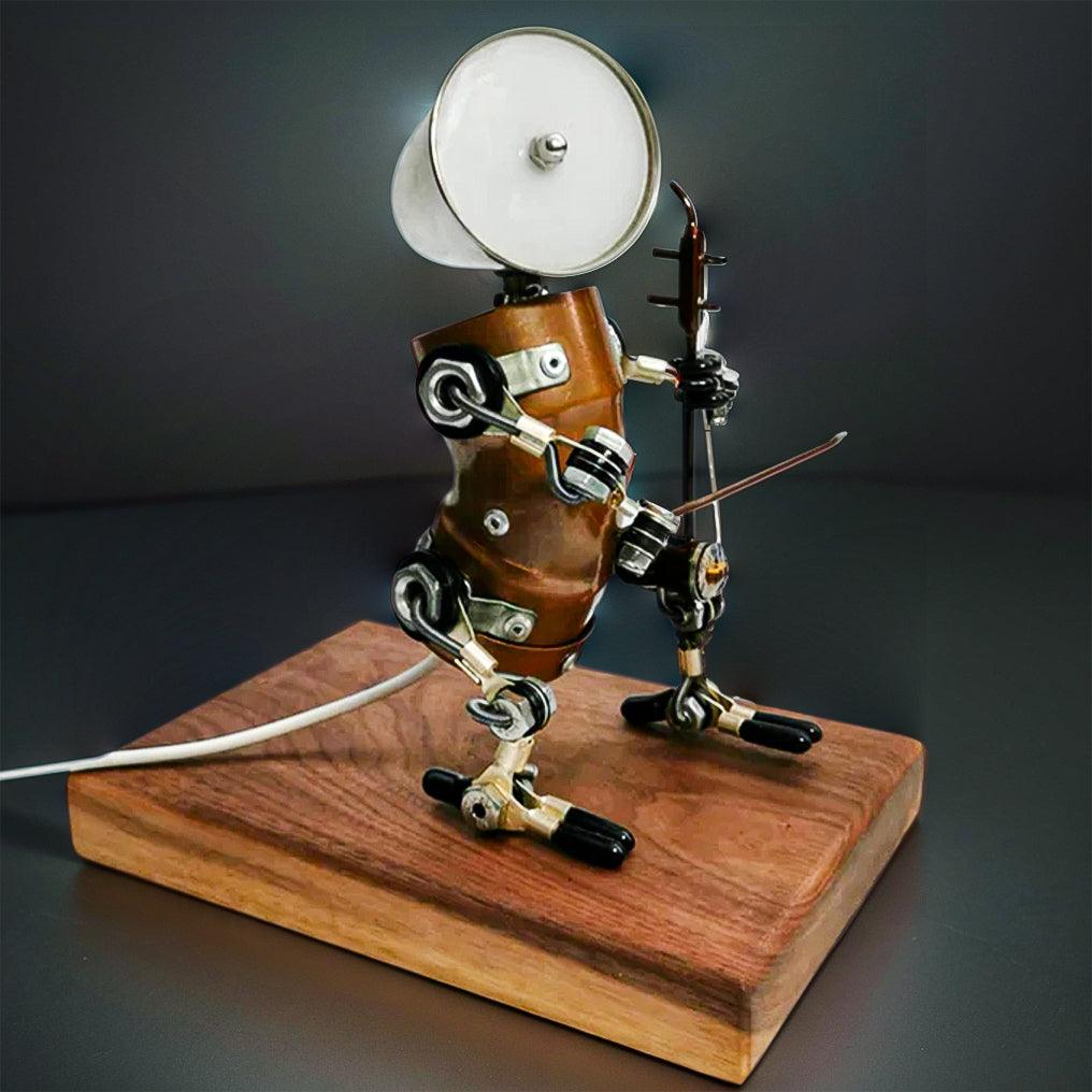 Estrelik™ | DIY 3D Metal Steampunk Hand-Assembled Robot Band Model