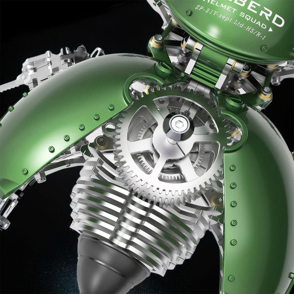 Estrelik™ | DIY 3D Beetle with Long Horn Metal Model Puzzles Kits
