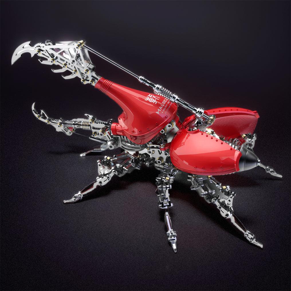 Estrelik™ | DIY 3D Beetle with Long Horn Metal Model Puzzles Kits