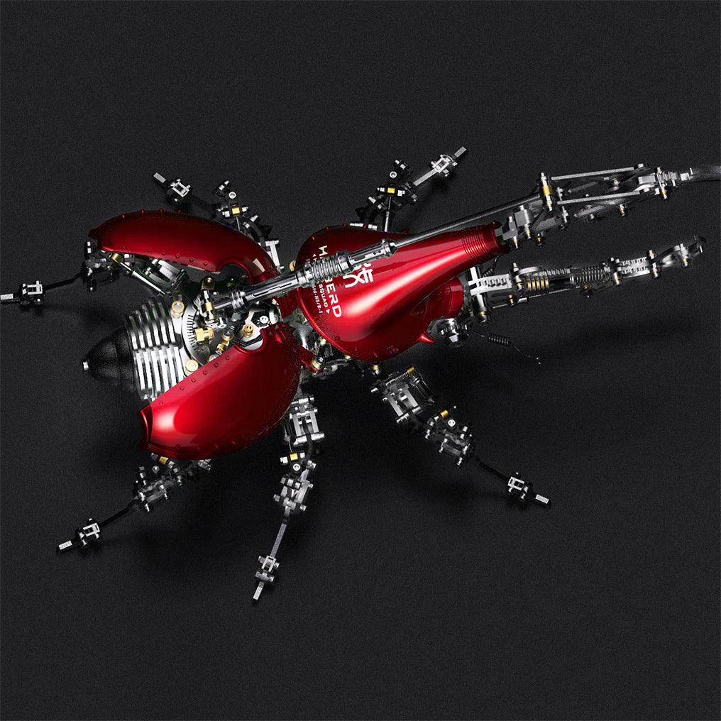 Estrelik™ | DIY 3D Beetle with Long Horn Metal Model Puzzles Kits