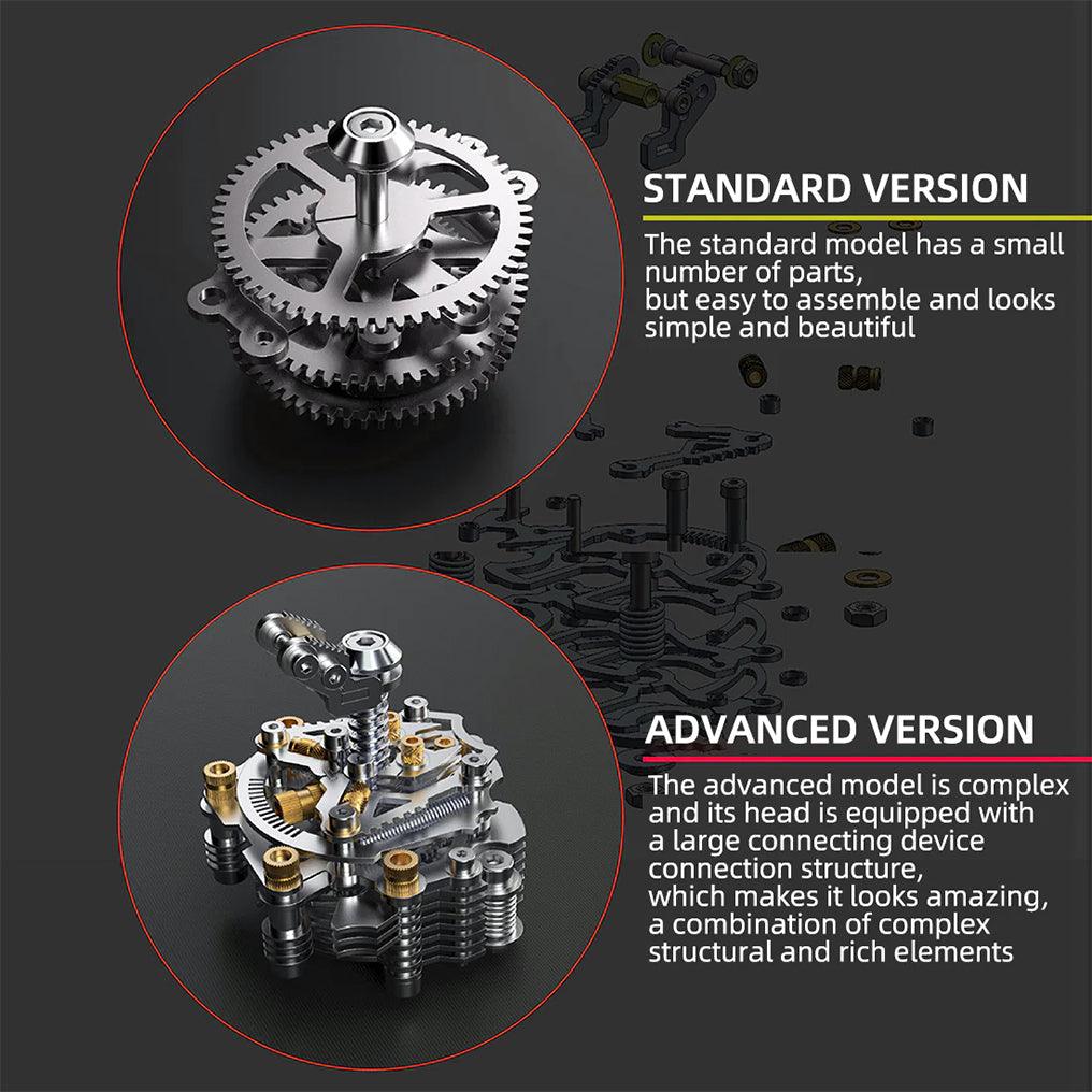 Estrelik™ | DIY 3D Beetle with Long Horn Metal Model Puzzles Kits