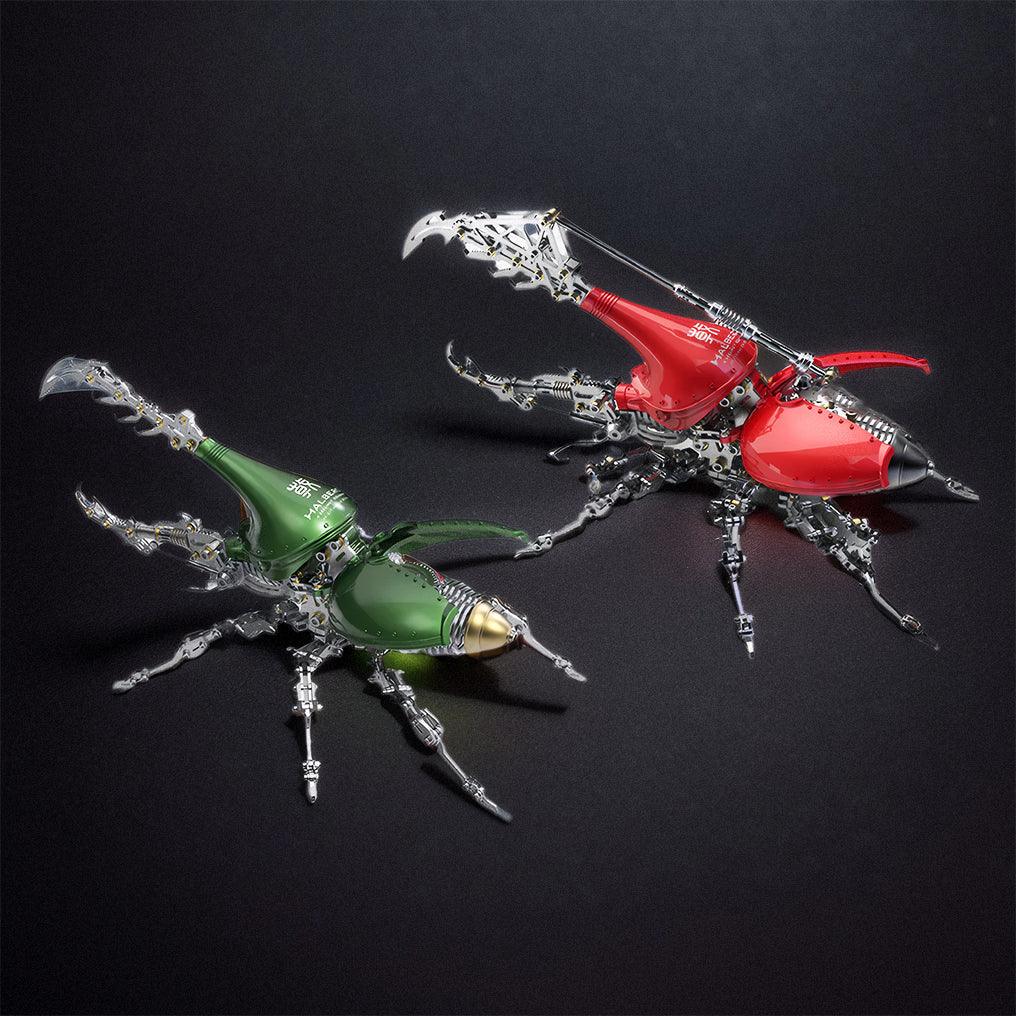 Estrelik™ | DIY 3D Beetle with Long Horn Metal Model Puzzles Kits