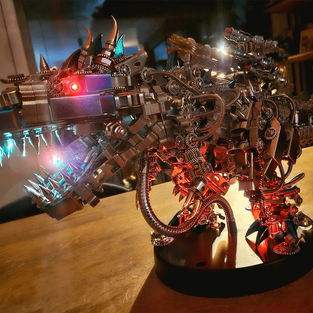 Estrelik™ | DIY 3D Mechanical Titan T-Rex Big Dinosaur 3120PCS+