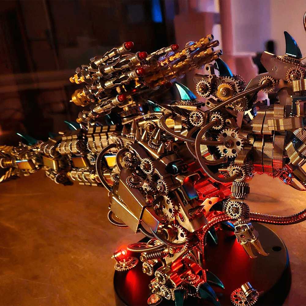 Estrelik™ | DIY 3D Mechanical Titan T-Rex Big Dinosaur 3120PCS+