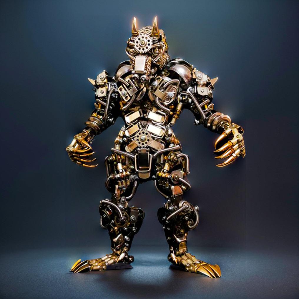 Estrelik™ | ALPHA HUNTER 3D Metal Wolfman Model Kit