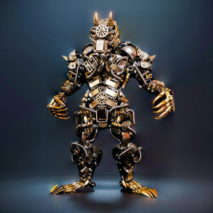 Estrelik™ | ALPHA HUNTER 3D Metal Wolfman Model Kit