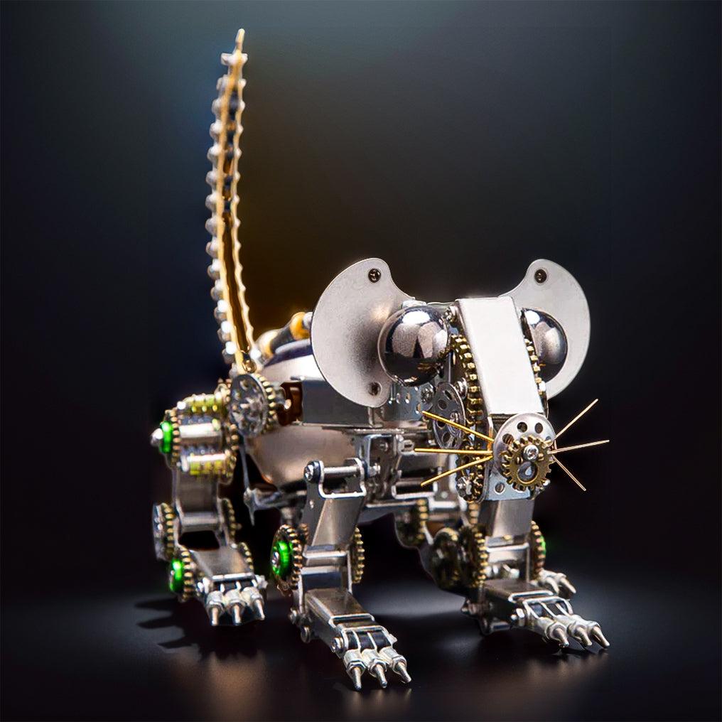 Estrelik™ | DIY 3D Metal Mechanical Puzzle Easter Mouse Assembly Animal Model Kit-525PCS