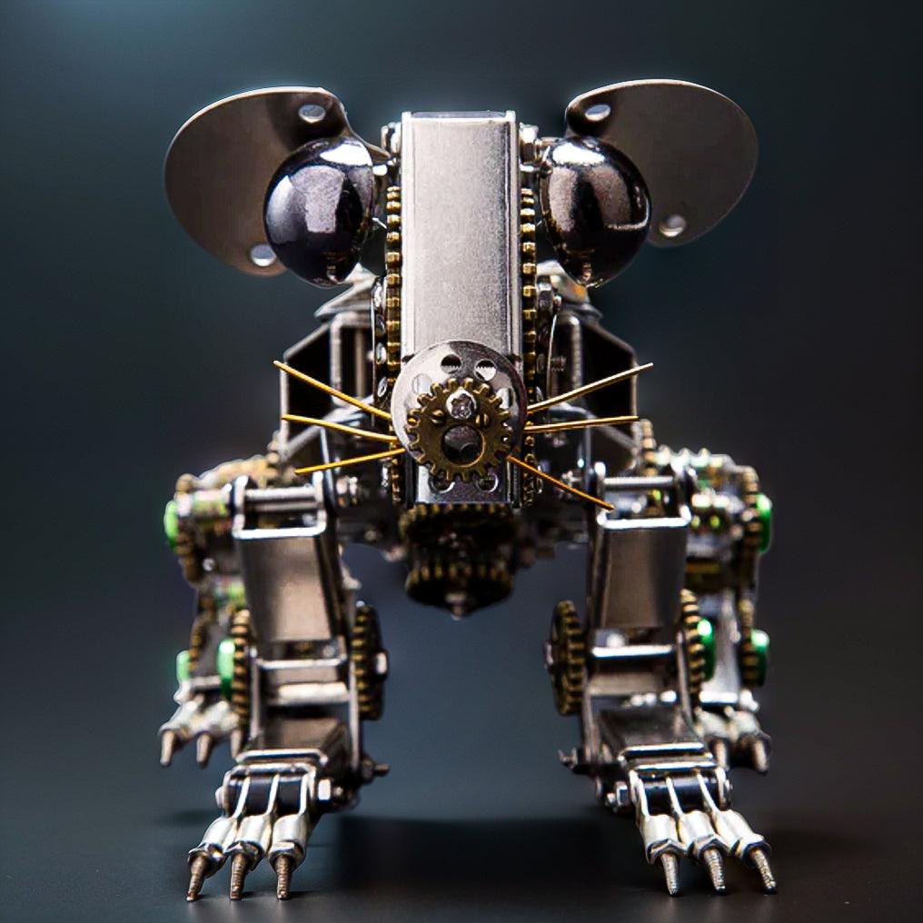 Estrelik™ | DIY 3D Metal Mechanical Puzzle Easter Mouse Assembly Animal Model Kit-525PCS