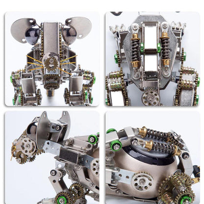 Estrelik™ | DIY 3D Metal Mechanical Puzzle Easter Mouse Assembly Animal Model Kit-525PCS
