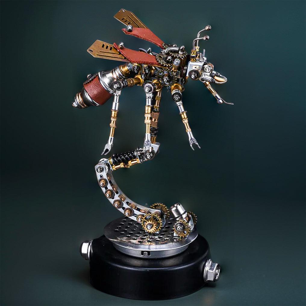 Estrelik™ | DIY 3D Metal Mechanical Puzzle Model Kit Termite with Holder