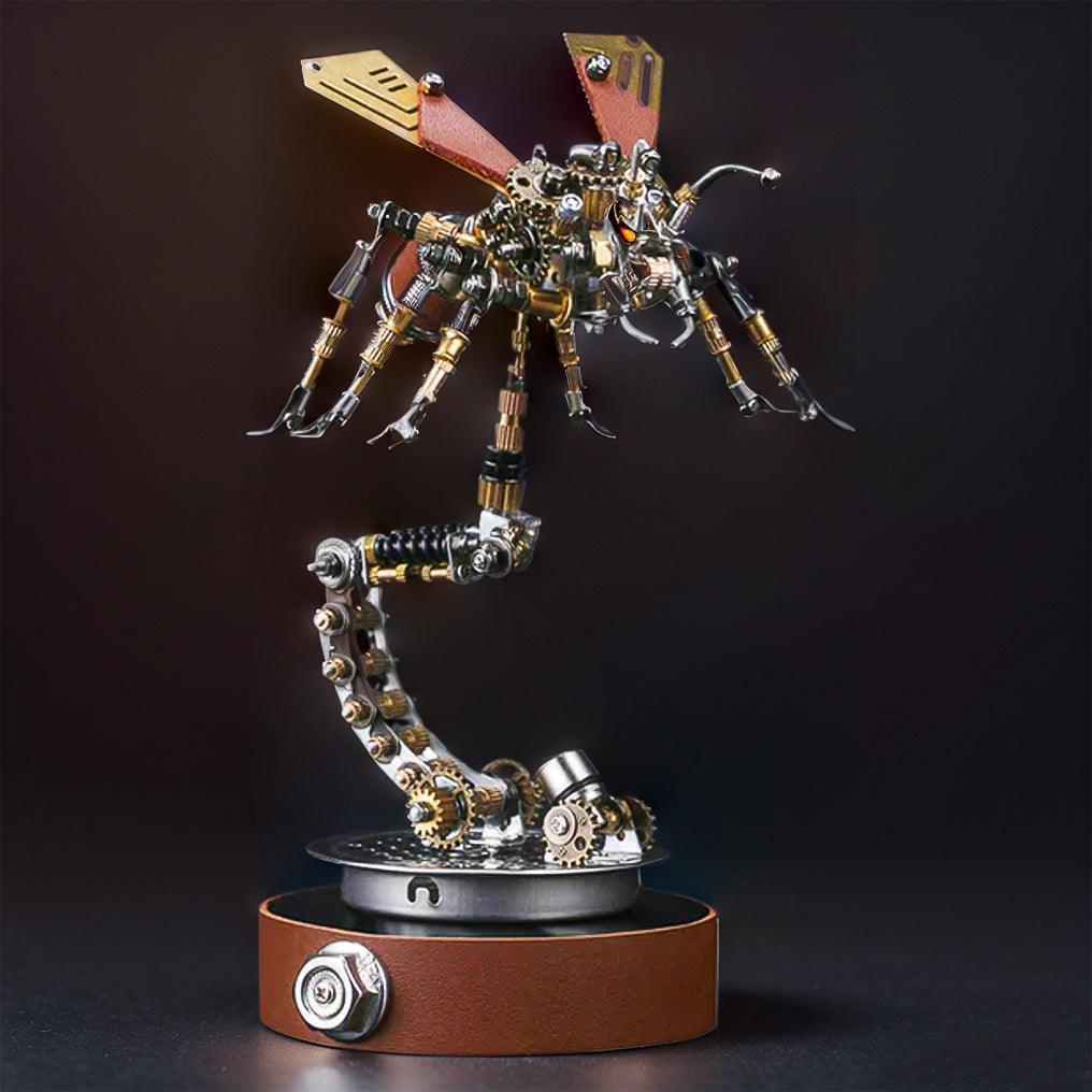 Estrelik™ | DIY 3D Metal Mechanical Puzzle Model Kit Termite with Holder