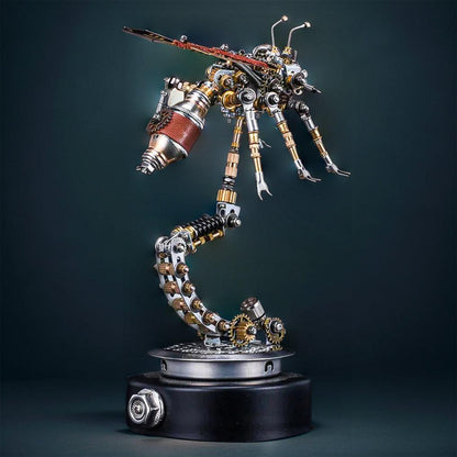 Estrelik™ | DIY 3D Metal Mechanical Puzzle Model Kit Termite with Holder