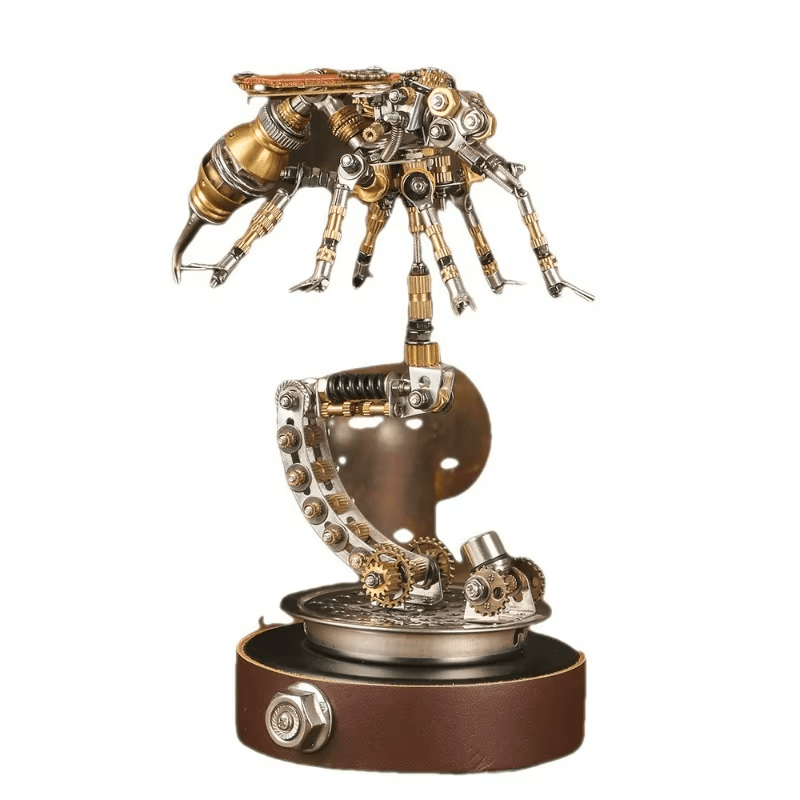 Estrelik™ | DIY 3D Metal Mechanical Puzzle Model Kit Termite with Holder