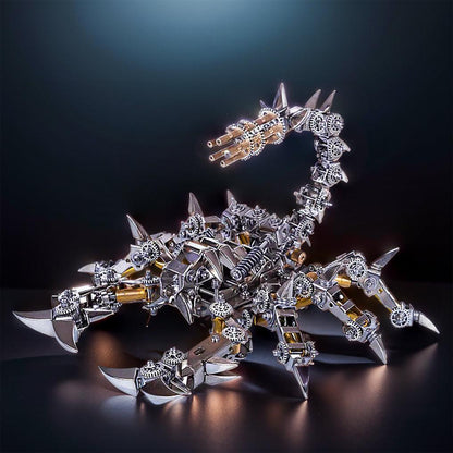 Estrelik™ | DIY 3D Metal Mechanical War Scorpion Puzzle Model Assembly Kit