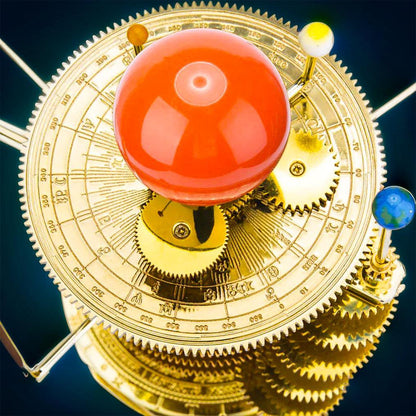 Estrelik™ | DIY 3D Metal Orrery Solar System Eight Planet Model Kit - 200Pcs