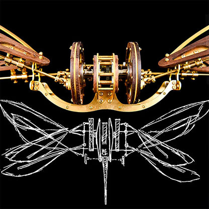 Estrelik™ | SKYBORNE ENIGMA 3D Mechanical Mystery Aircraft