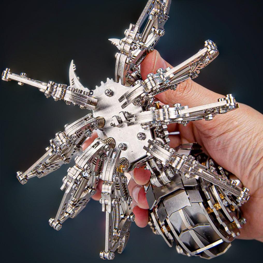 Estrelik™ | DIY 3D Metal Spider Puzzle Model Kit Games Creative Gift-203Pcs