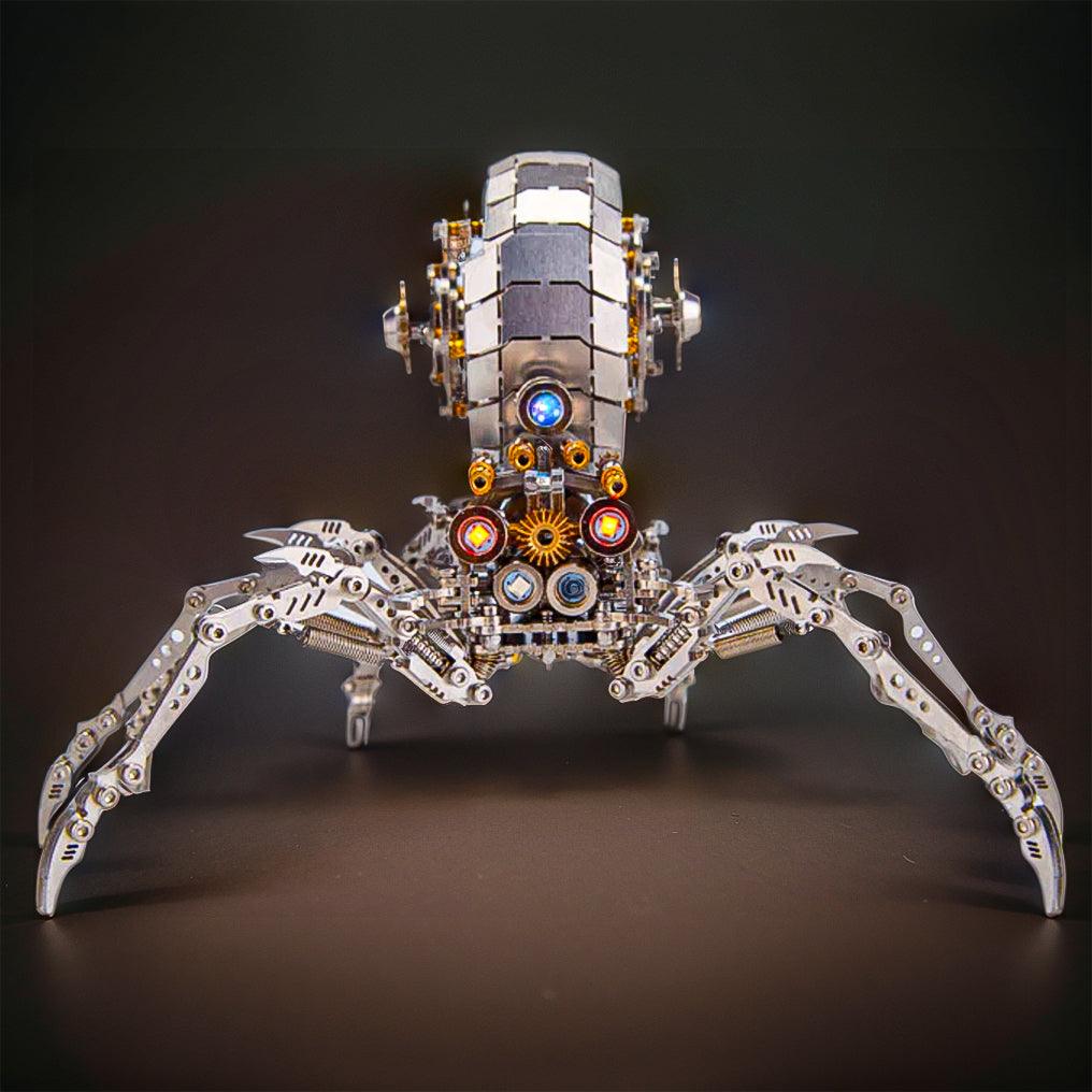Estrelik™ | DIY 3D Metal Spider Puzzle Model Kit Games Creative Gift-203Pcs