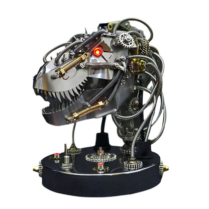 Estrelik™ | CHRONOS PREDATOR Steampunk T-Rex Head Mechanical Model Kit