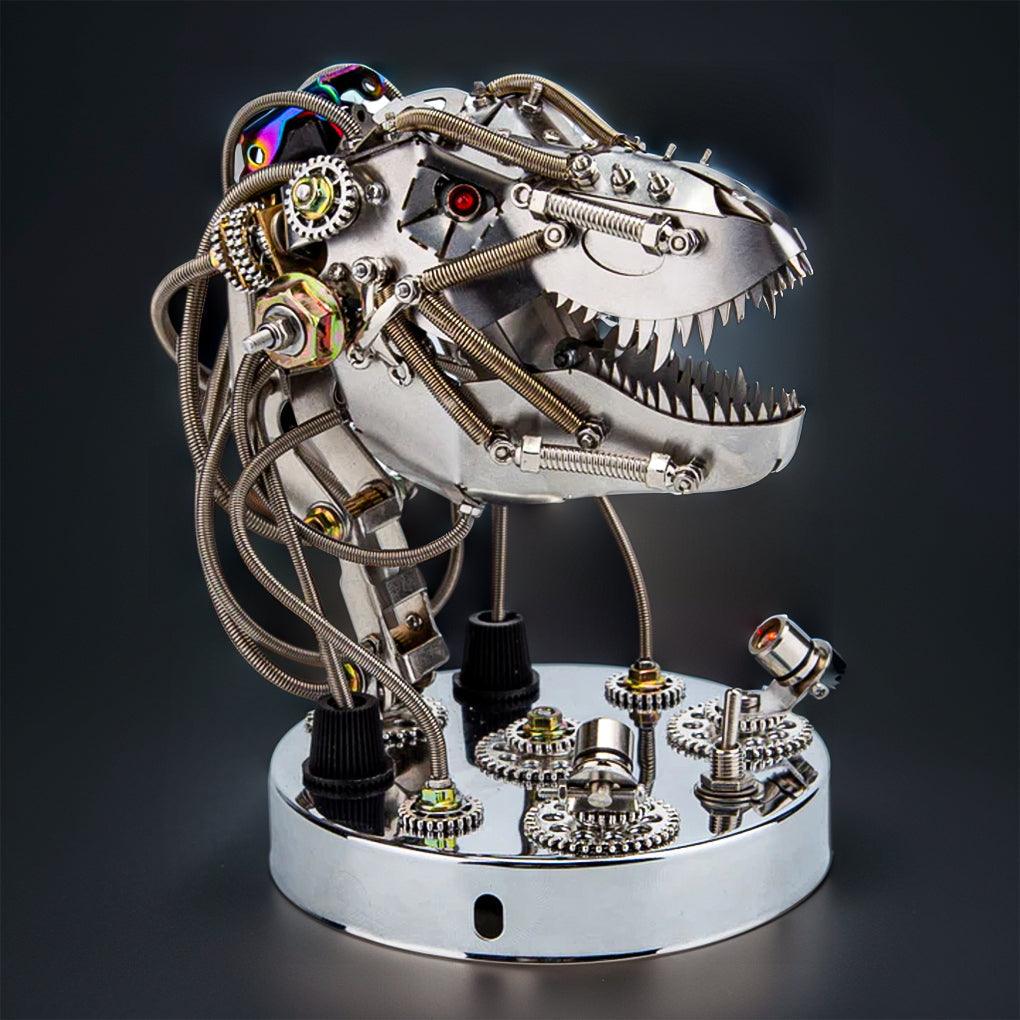 Estrelik™ | CHRONOS PREDATOR Steampunk T-Rex Head Mechanical Model Kit