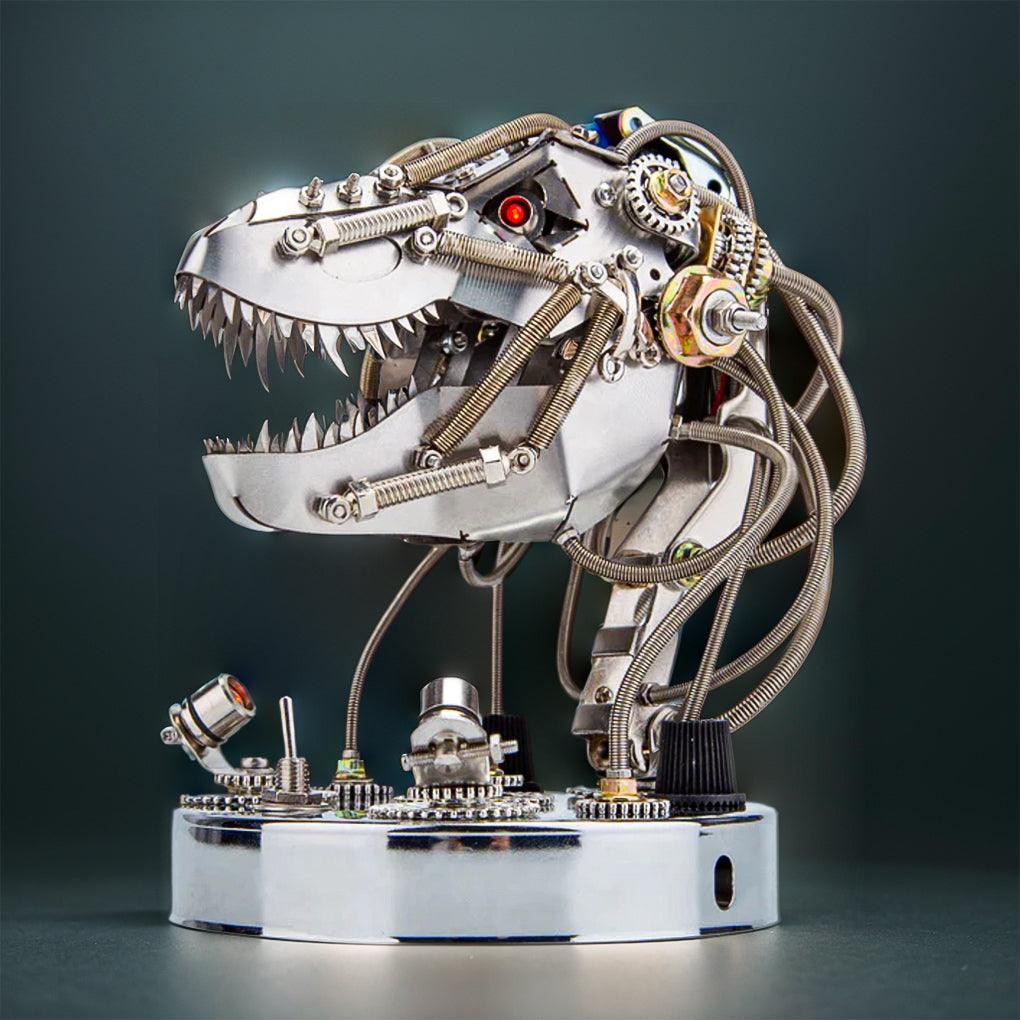 Estrelik™ | CHRONOS PREDATOR Steampunk T-Rex Head Mechanical Model Kit