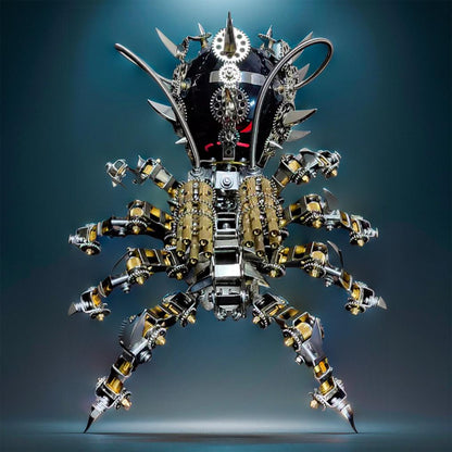 Estrelik™ | DIY 3D Metal Tarantula with Black Speaker Puzzle Model Kit 1000+PCS