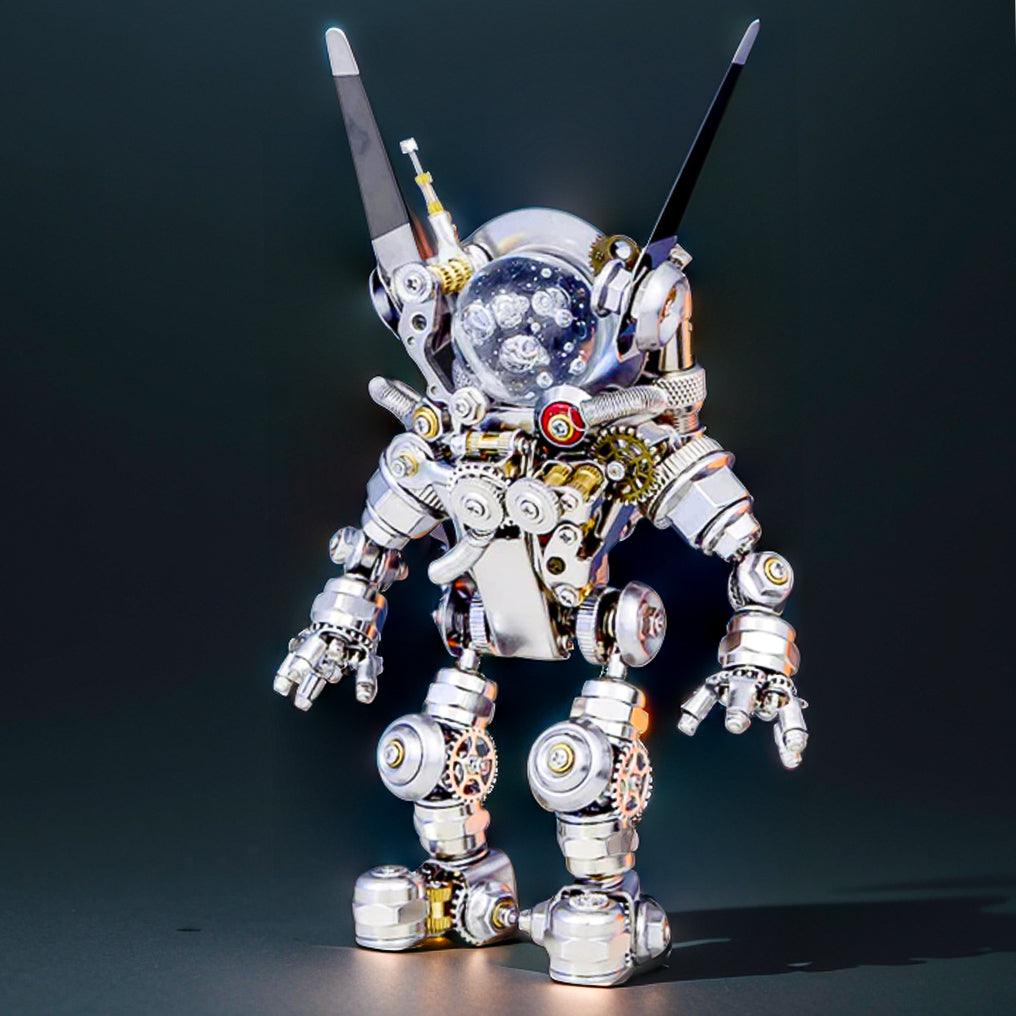 Estrelik™ | COSMIC GUARDIAN 3D Metal Astronaut Rabbit Model Kit