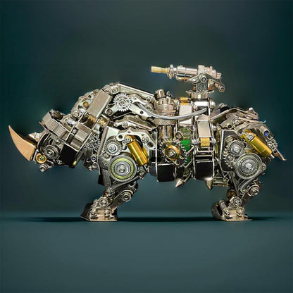 Estrelik™ | Steampunk Siege Mechanical Rhino - DIY Assembly Kit
