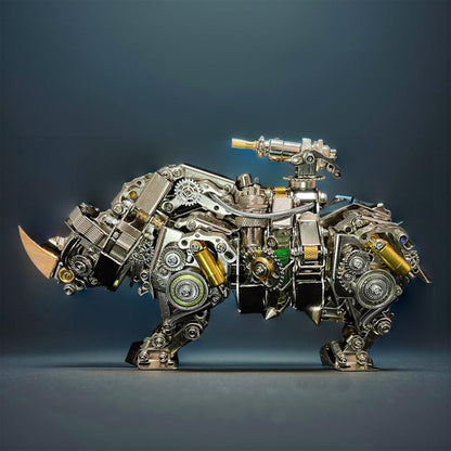 Estrelik™ | Steampunk Siege Mechanical Rhino - DIY Assembly Kit