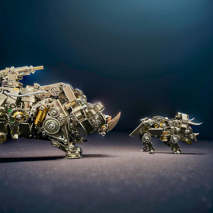 Estrelik™ | Steampunk Siege Mechanical Rhino - DIY Assembly Kit