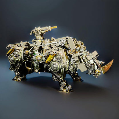 Estrelik™ | Steampunk Siege Mechanical Rhino - DIY Assembly Kit