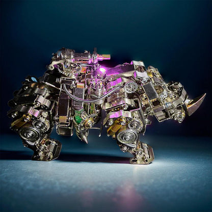 Estrelik™ | Steampunk Siege Mechanical Rhino - DIY Assembly Kit