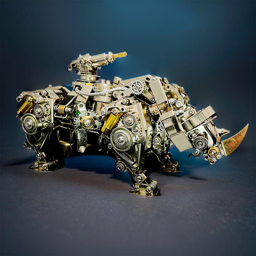 Estrelik™ | Steampunk Siege Mechanical Rhino - DIY Assembly Kit