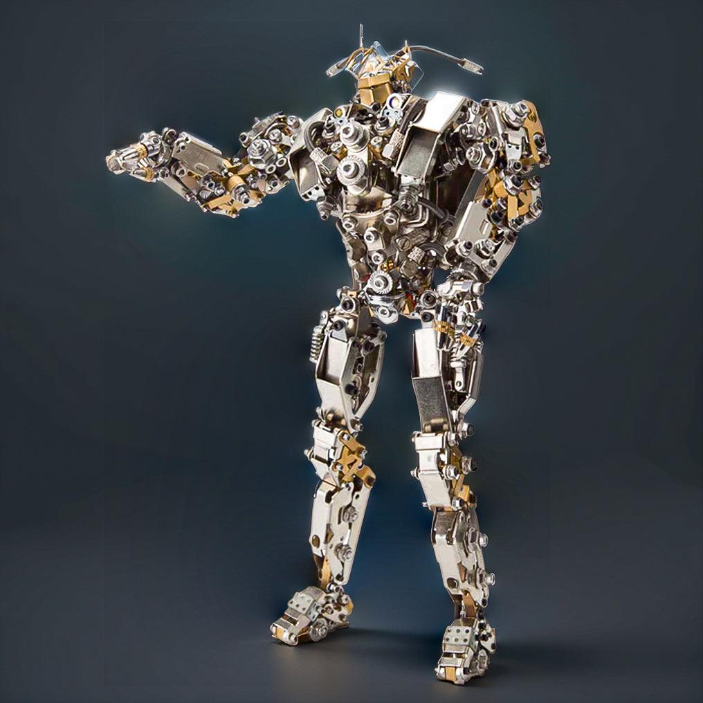 Estrelik™ | DIY 3D Steampunk Protoss Mecha Metal Model With Lights-1020+PCS