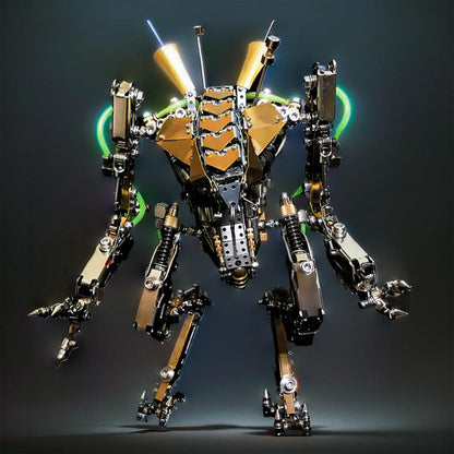 Estrelik™ | DIY XIA-A Metal Future Mech Model with Articulated Joints & Lights